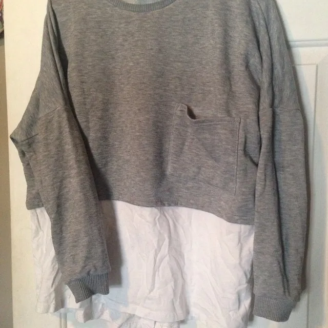 Grey Zara Sweater photo 1