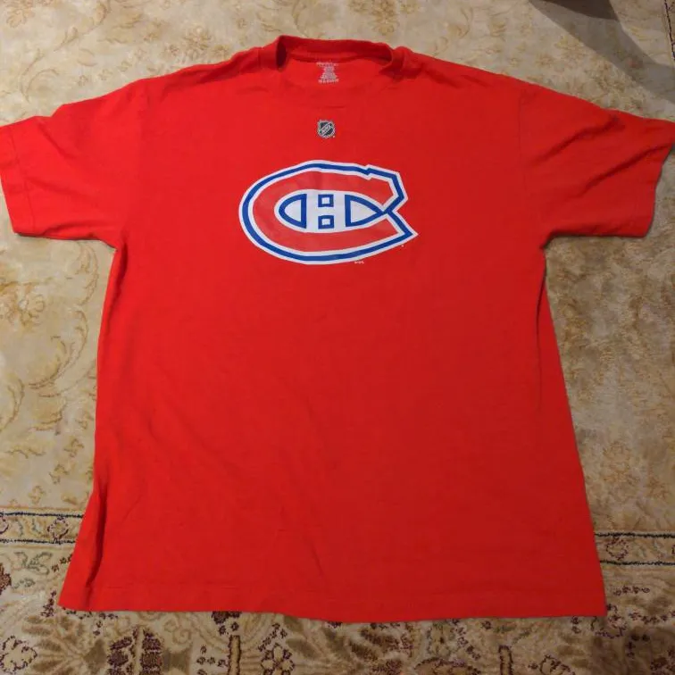 Men's Size L Montreal Canadiens T-shirt - Carey Price photo 1