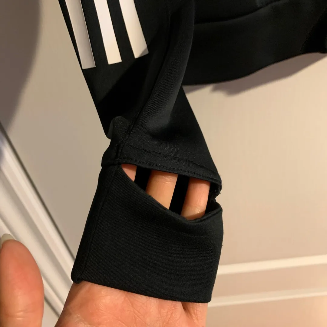 Black Adidas Climalite Runner Jacket photo 3