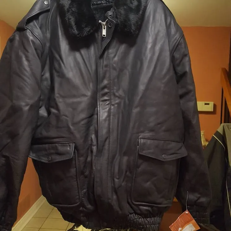 New Men's Leather Jacket photo 1