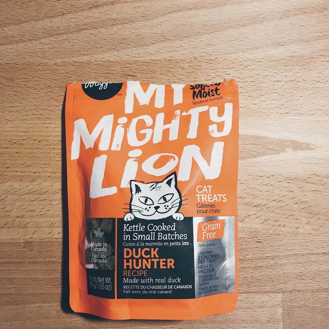 My Mighty Lion Grain Free cat treats photo 1