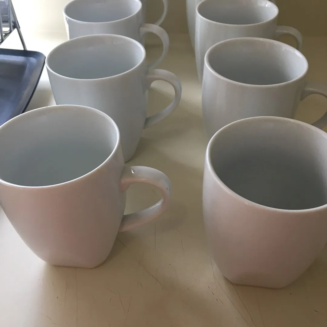 Set Of Eight Coffee Mugs photo 1