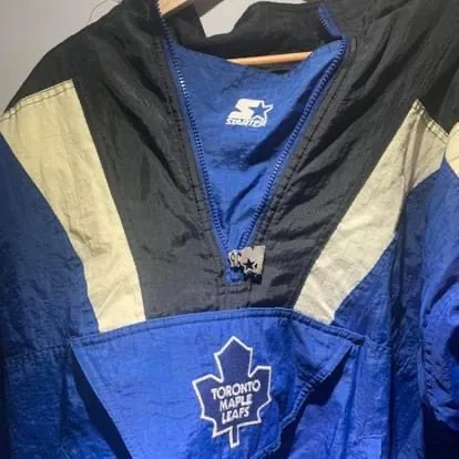 Vintage Toronto Maple Leafs Starter Jacket  photo 3