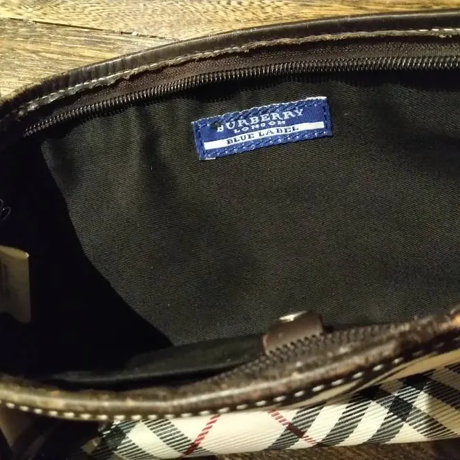 Faux Burberry Small Purse / Clutch photo 5
