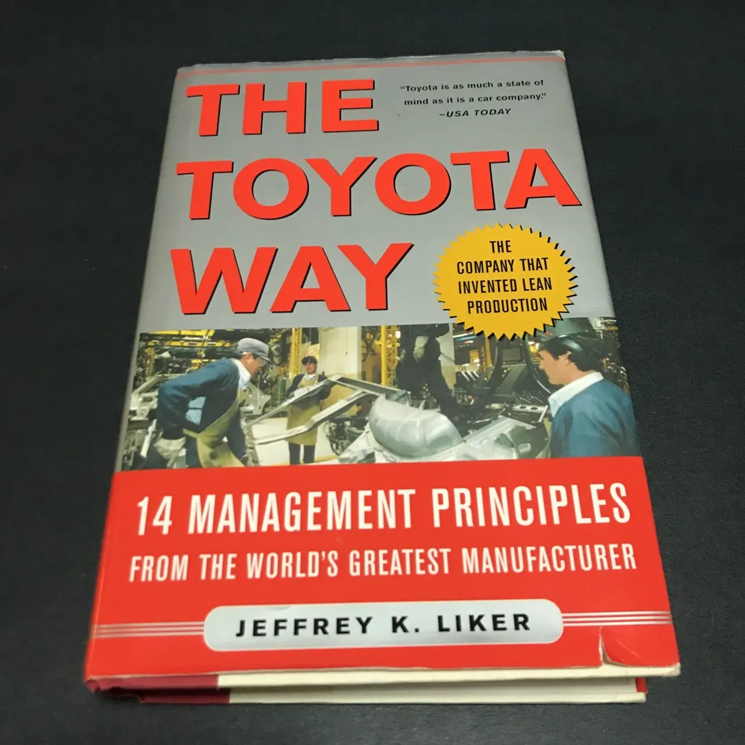 Business Help Book - The Toyota Way photo 1