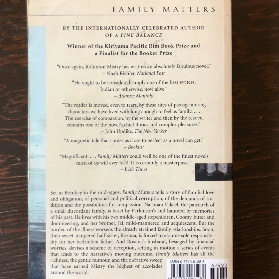 FREE Family Matters by Rohinton Mistrust photo 3