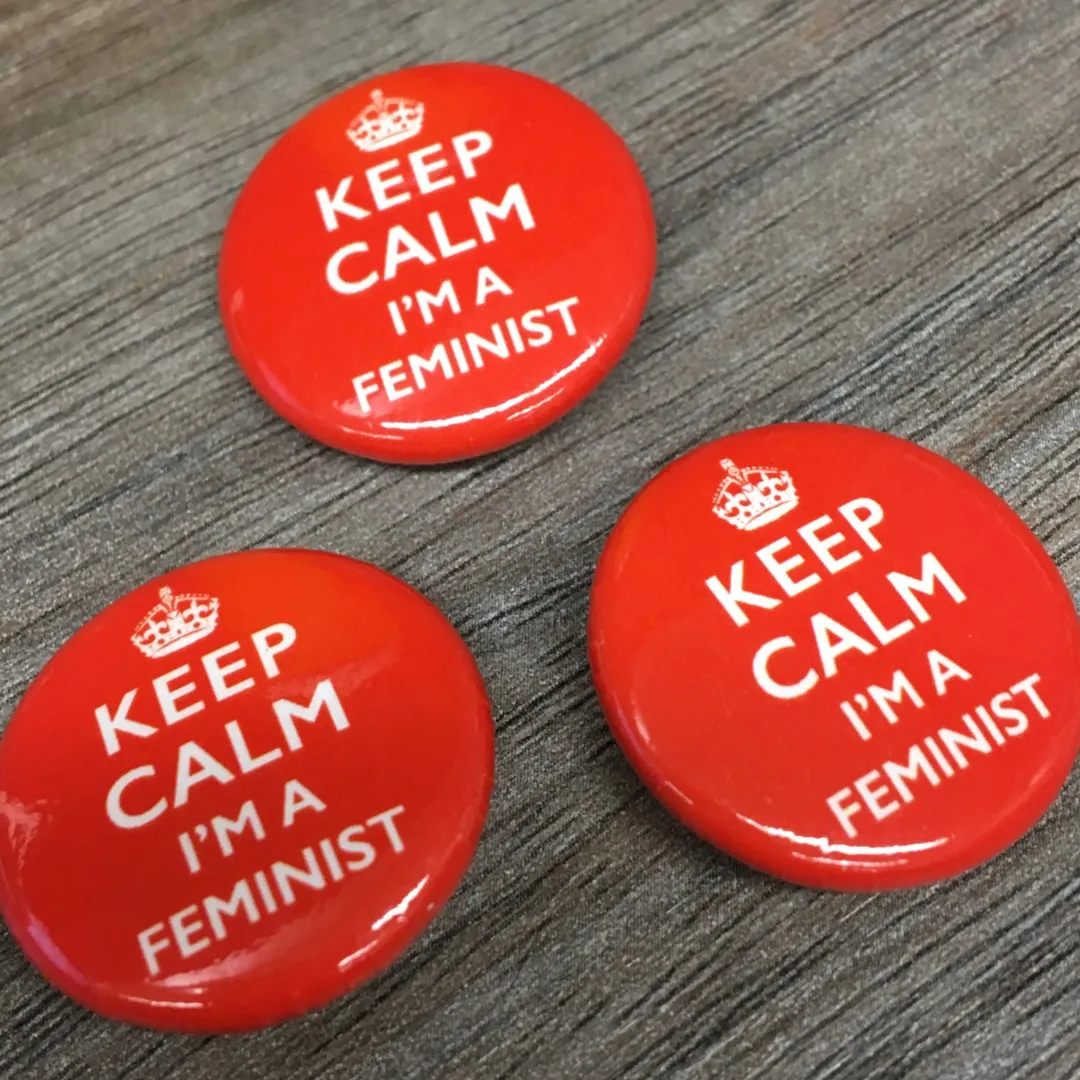 Feminist buttons photo 1
