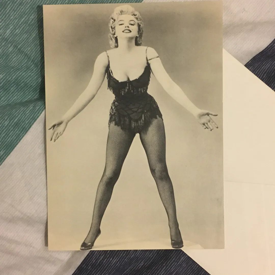 Vintage Marilyn Monroe Card photo 1
