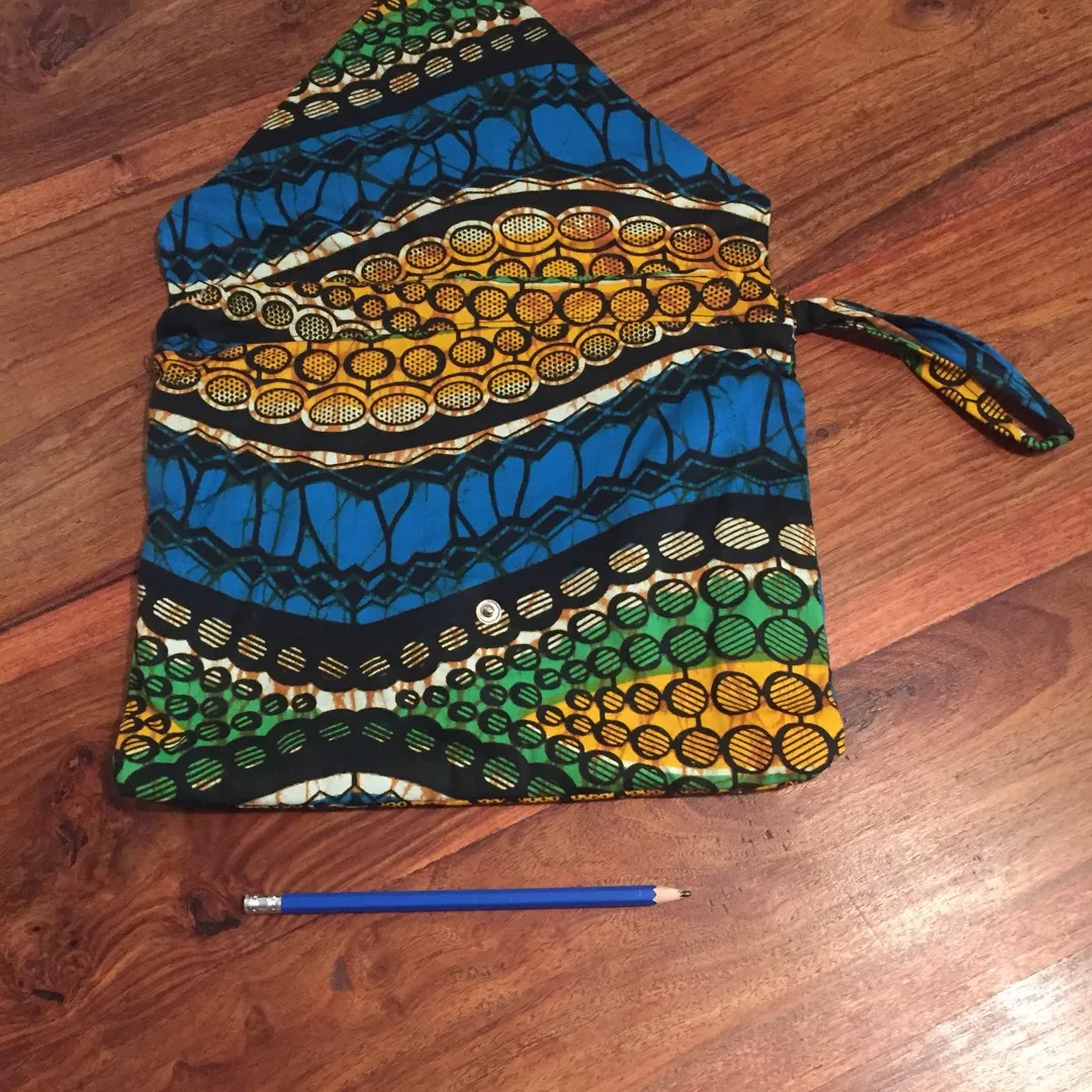 African Fabric Pouch photo 3
