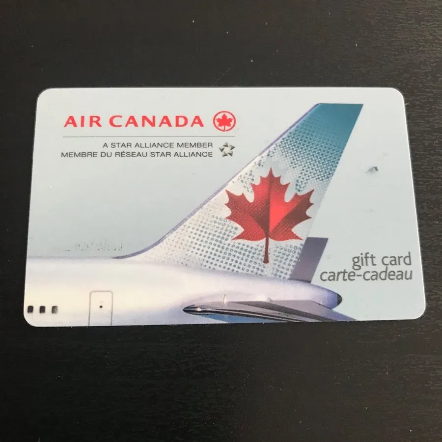 $100 Air Canada GC photo 1