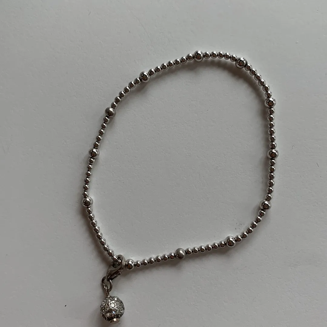 Silver Charm Bracelet/anklet photo 1