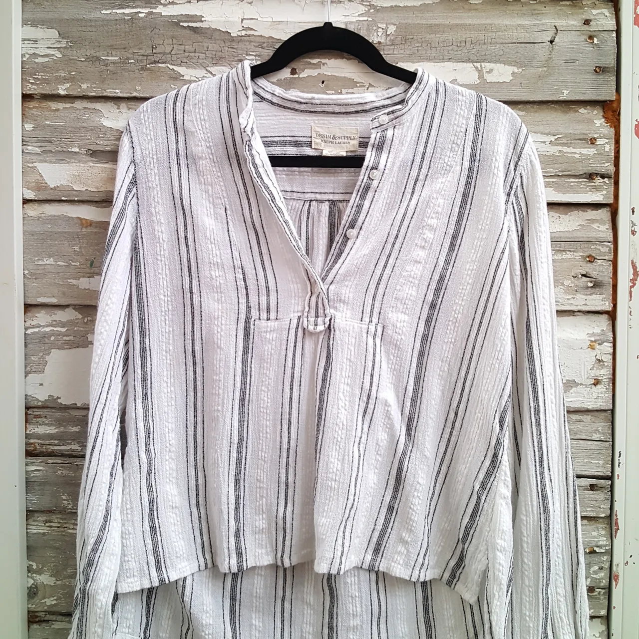 Ralph Lauren 100% Linen Long Sleeve Shirt photo 1