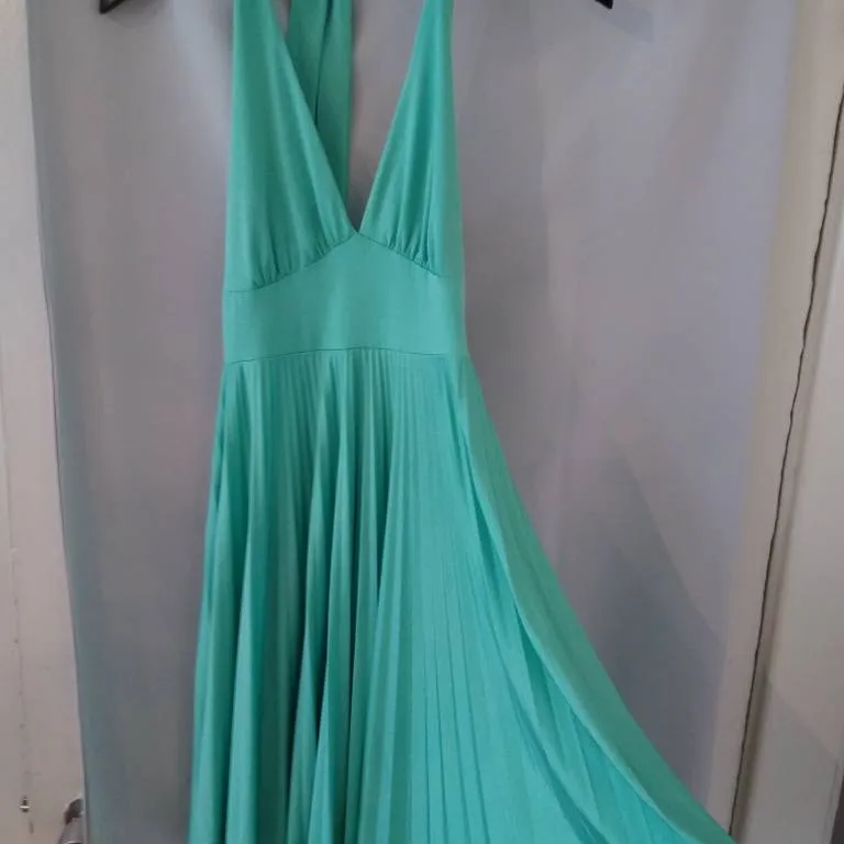 American Apparel Teal Dress, Size S photo 1