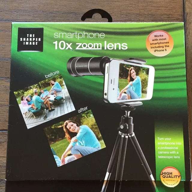 Smartphone Zoom Lens With Tripod photo 1