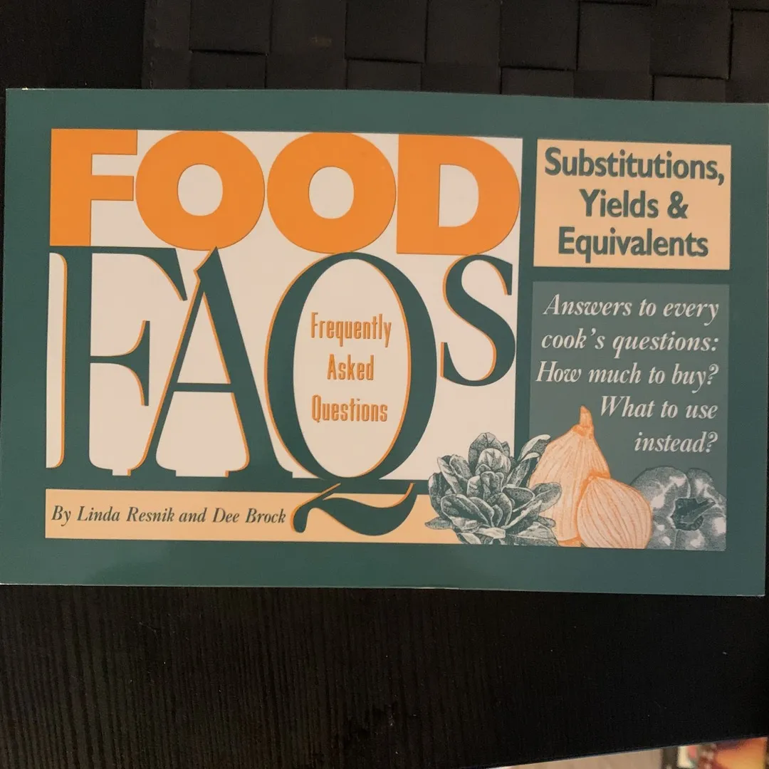 Food FAQs Book For Cooks photo 1