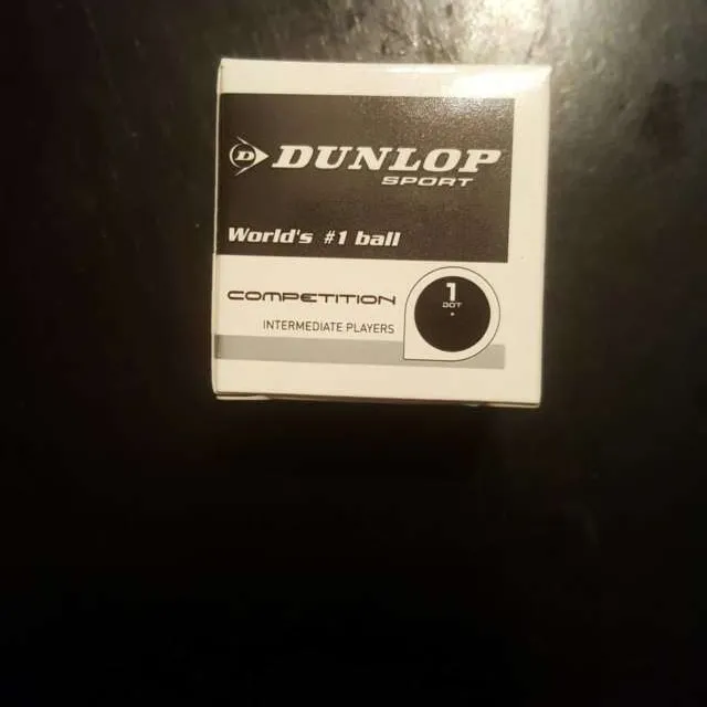 Dunlop Squash ball photo 1