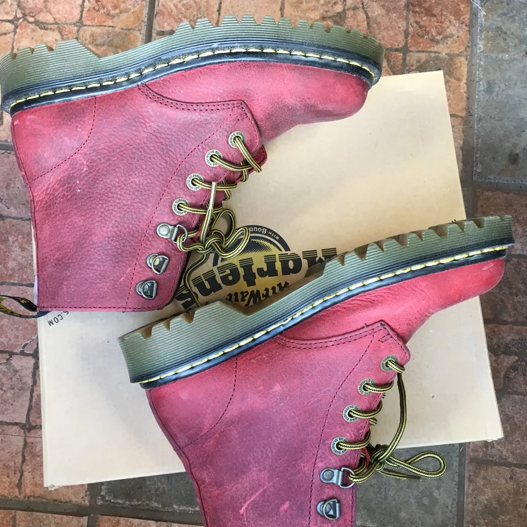 Doc Martens Boots - Luana red photo 9