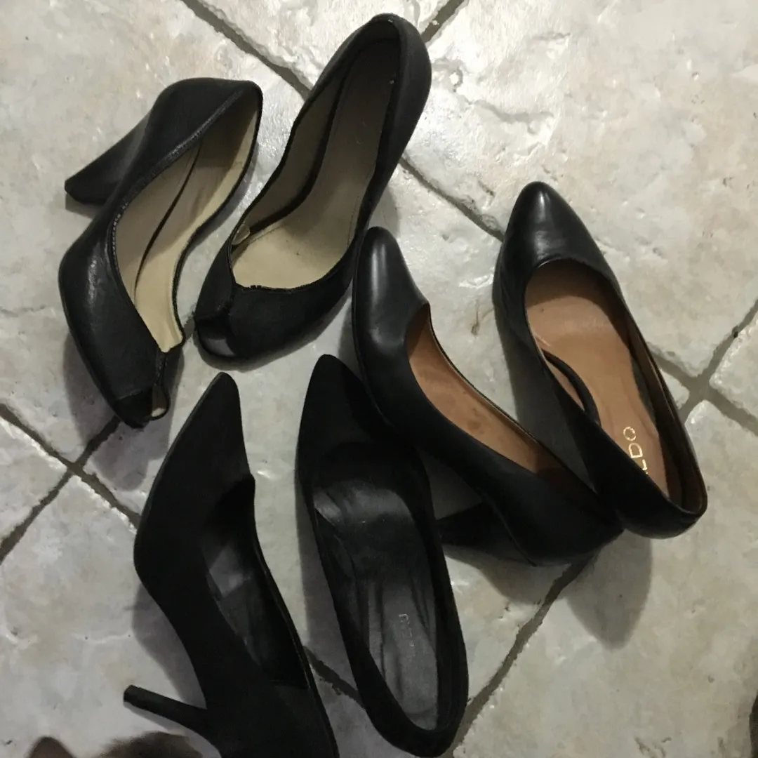 Black Heels! All Size 38. photo 1