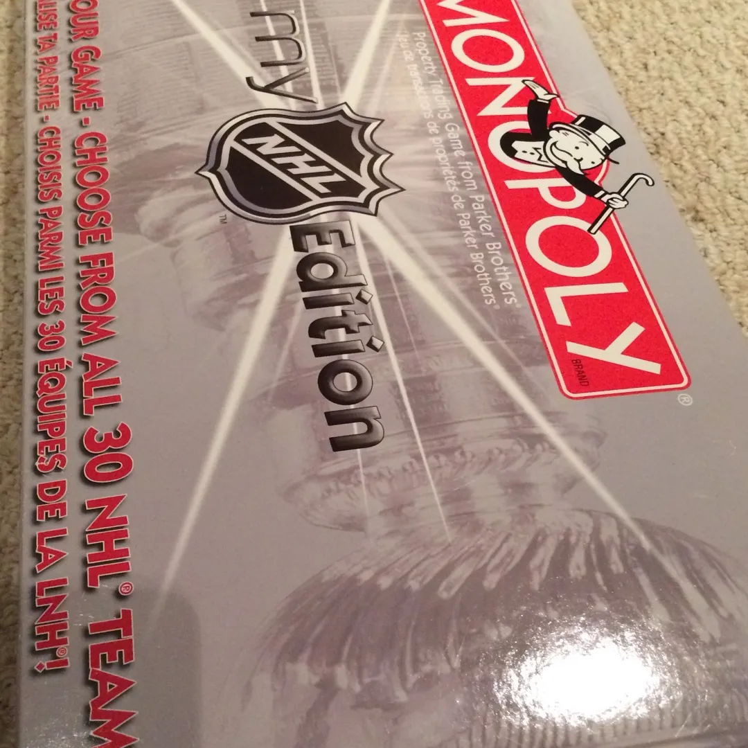 Monopoly My NHL Edition photo 1