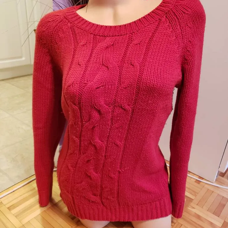 Medium Red Sweater photo 1