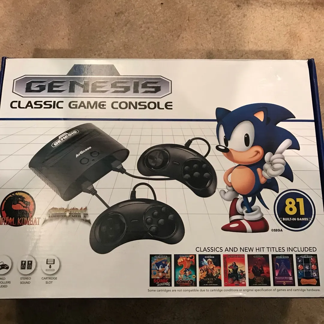 Sega Genesis Classic Console photo 1