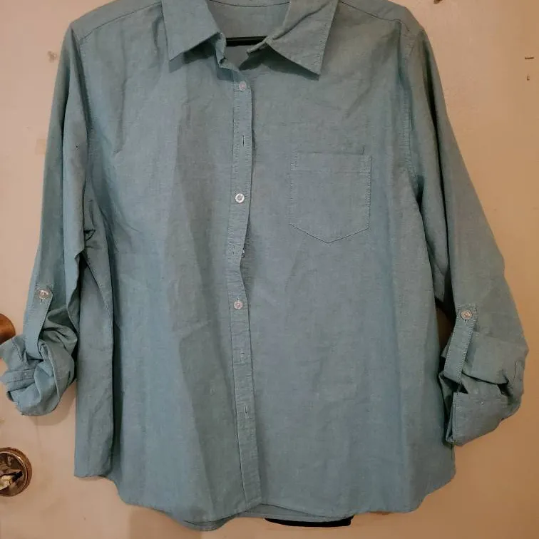 Linen Button Shirt photo 1