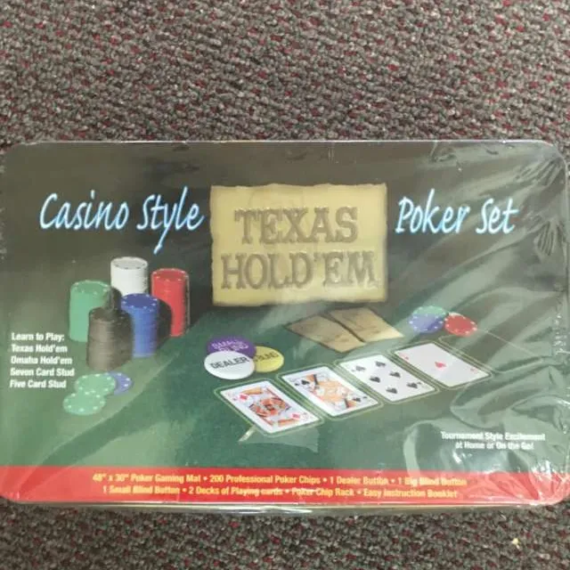 Poker Set (Texas Hold 'em) photo 1