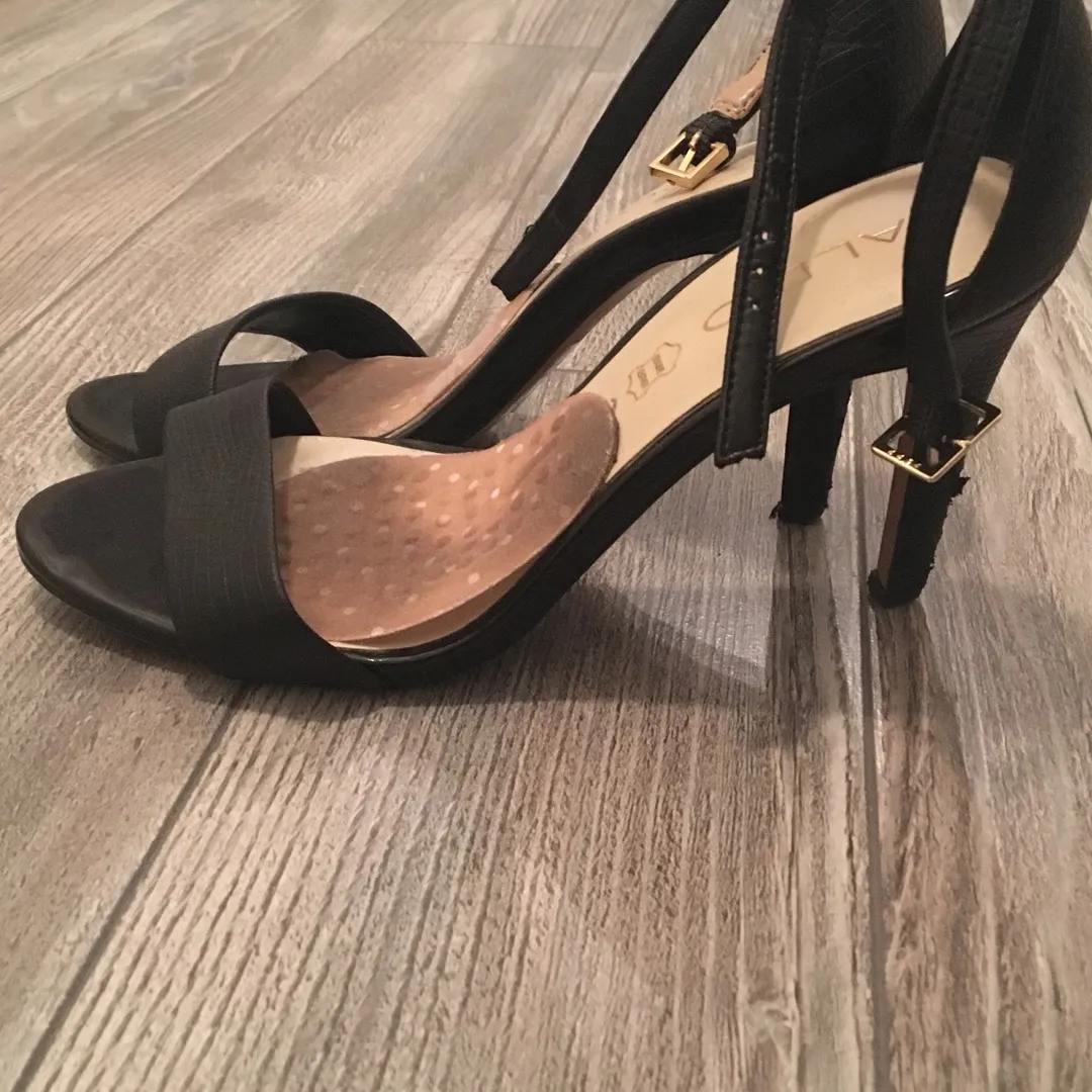 Black heels aldo size 6 photo 3