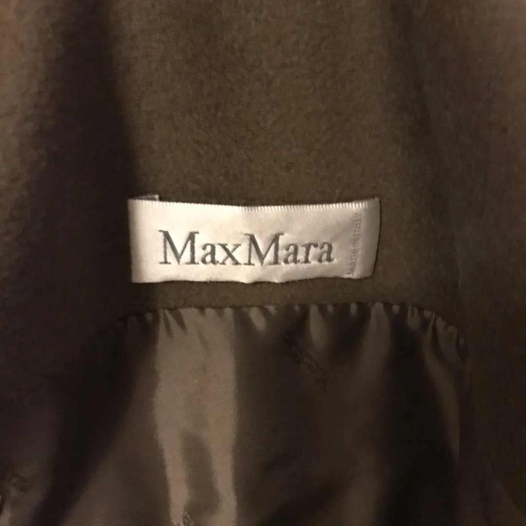 MaxMara Coat Made In Italy Size 8 photo 6