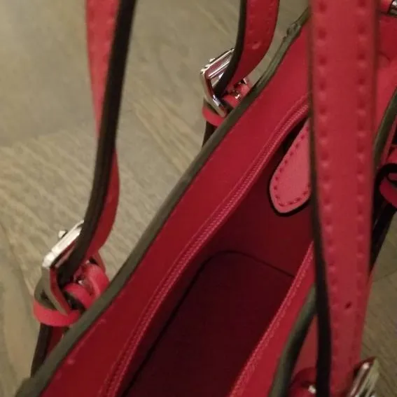 Guess Cherry Red Purse photo 4