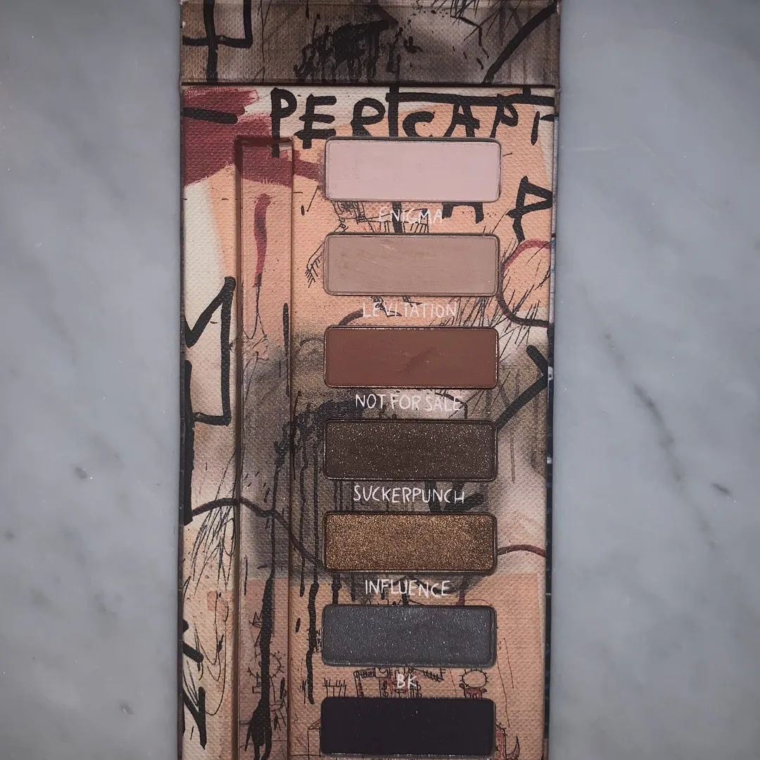 Limited Edition Jean Micheal Basquait Pallet From Urban Decay photo 4