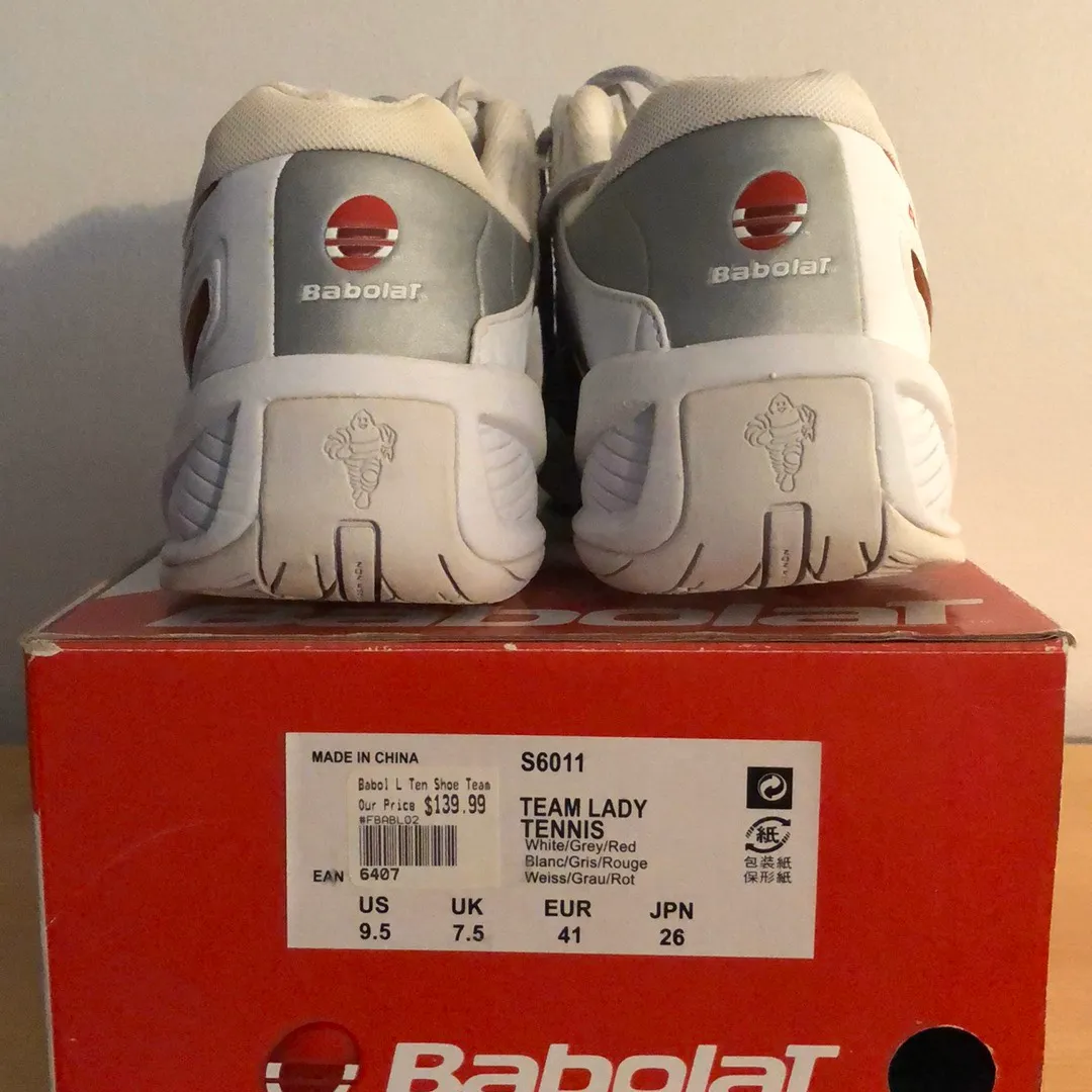 Babolat Team Lady Tennis Shoes / Sneakers Sz 9.5 photo 3