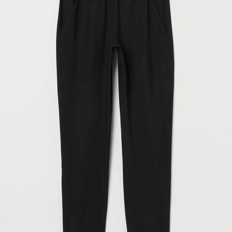 tapered jogger style trousers (small) photo 1