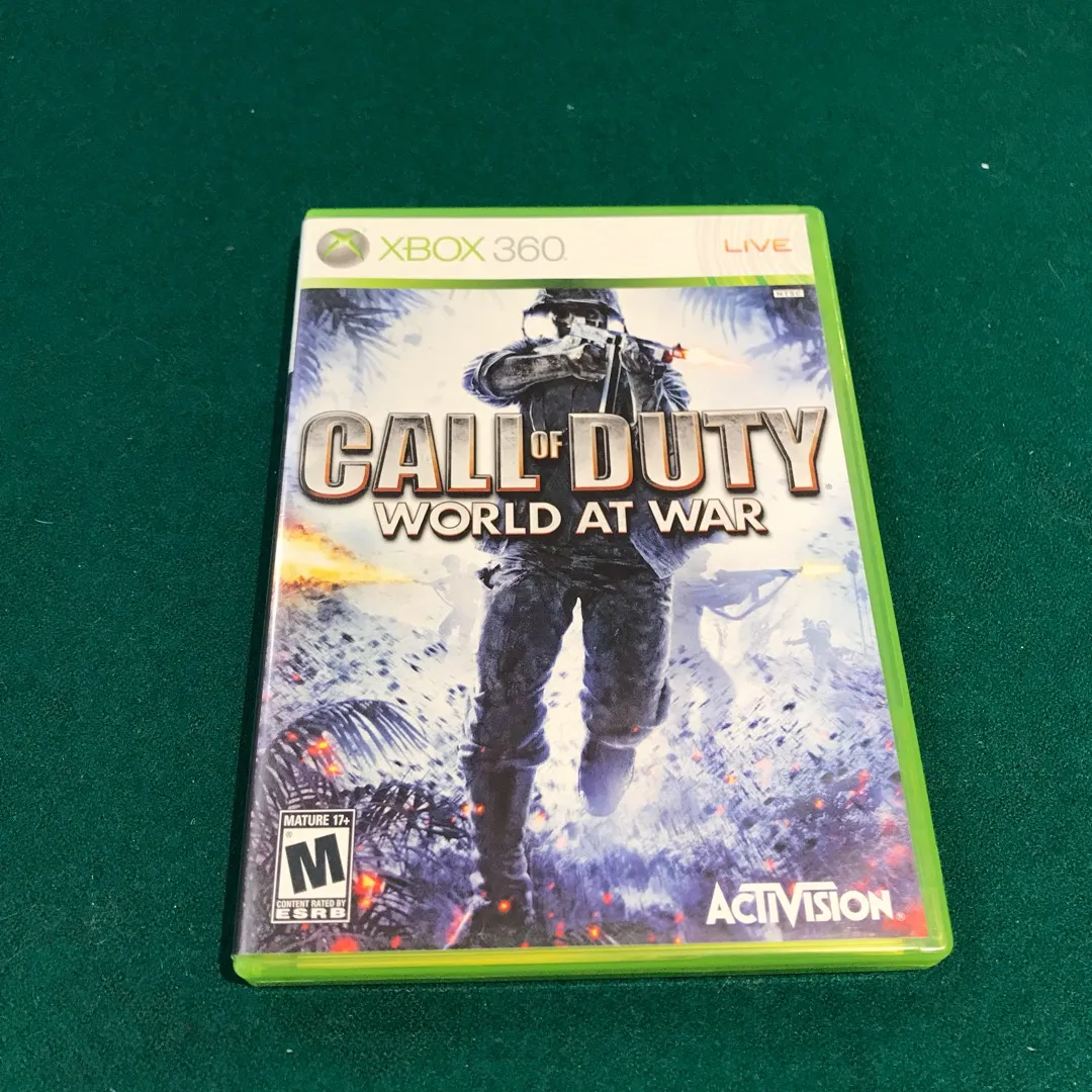 Call of Duty - World At War For XBOX 360 photo 1