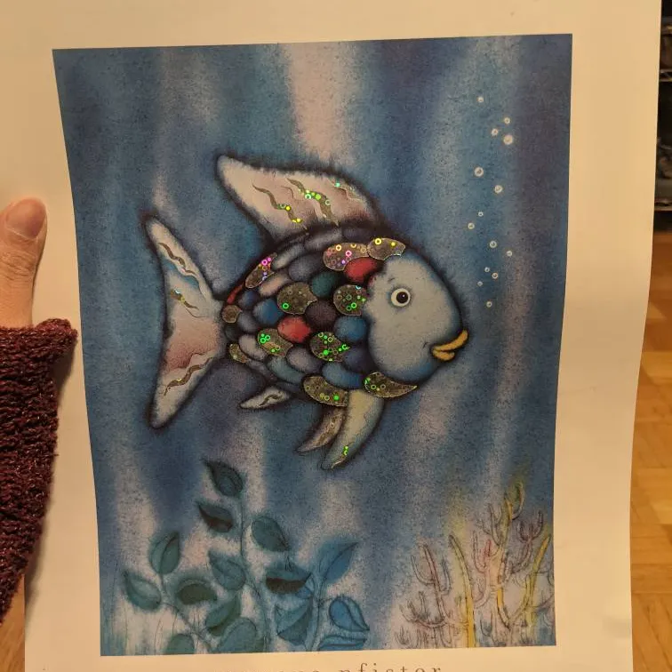 Art print - 'The Rainbow Fish' photo 1