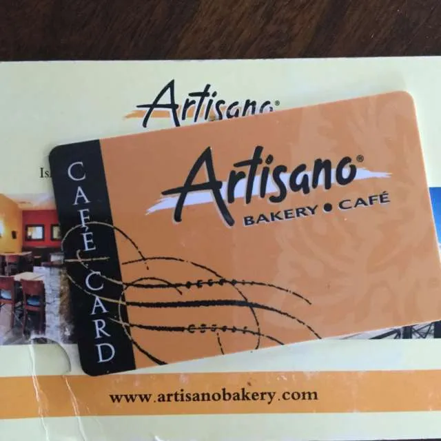 $75 Artisano Gift Card. photo 1