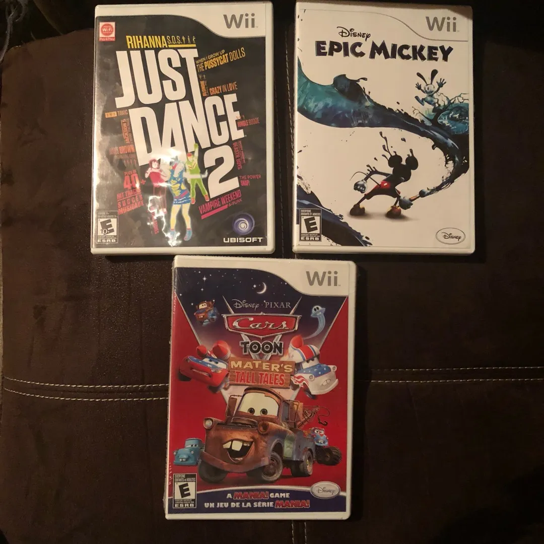 Nintendo Wii Video Games Complete Epic Mickey... photo 1