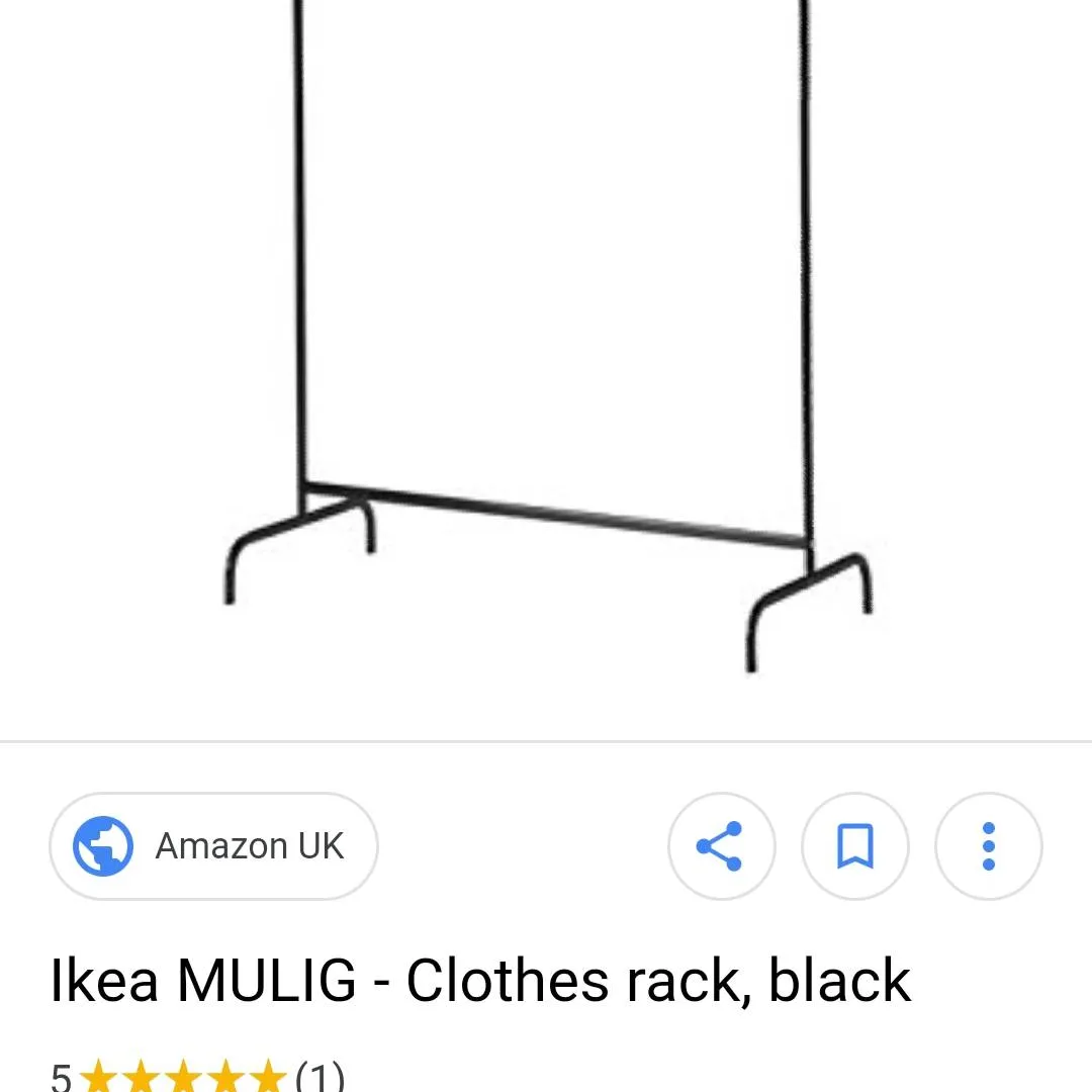 Ikea Clothing Rack photo 1
