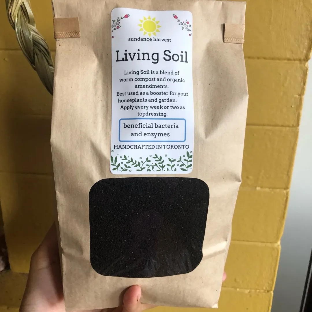 “Living Soil” Worm Compost 2Lb photo 1
