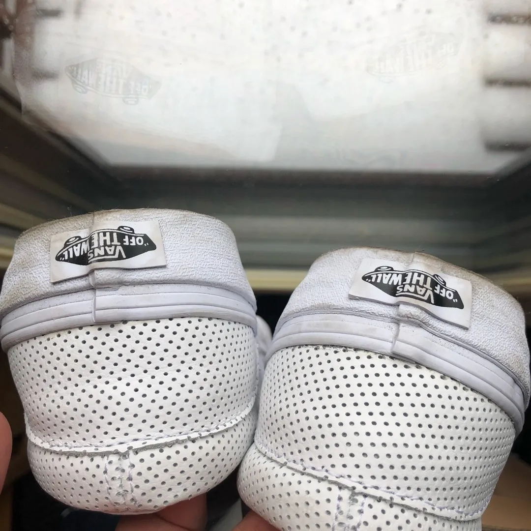 White VANS Sneakers!! photo 1