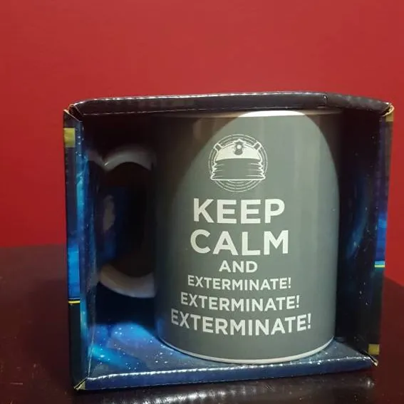Keep Calm And Exterminate! Doctor Who Mug photo 1