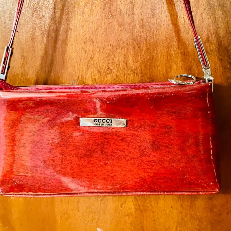 Vintage Red Gucci Bag photo 1