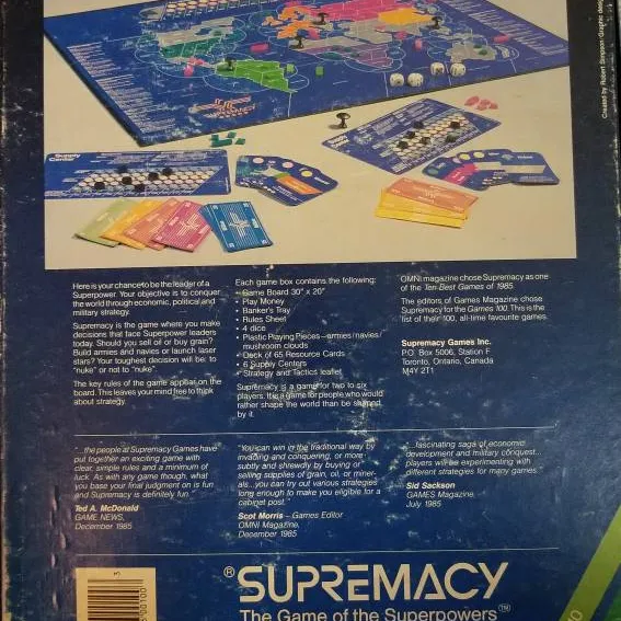 Supremacy Board Game photo 5