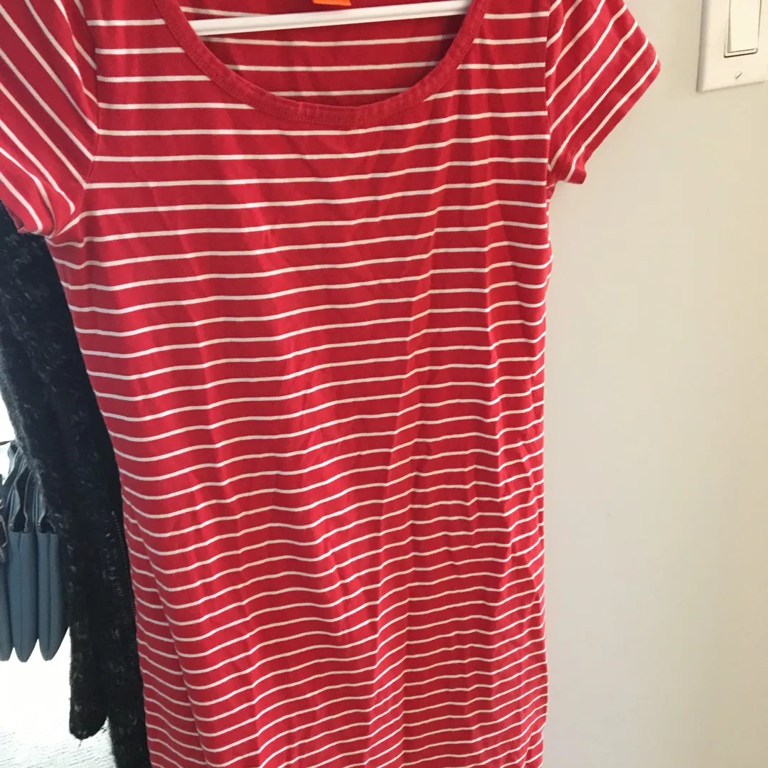 Joe Fresh Striped T-shirt Dress photo 1