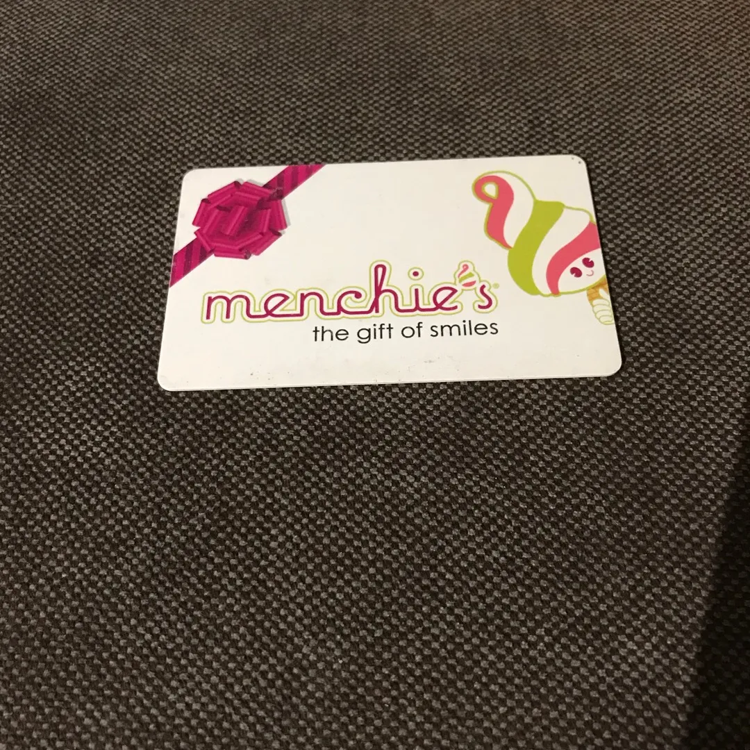 Menchie”s Gift Card photo 1