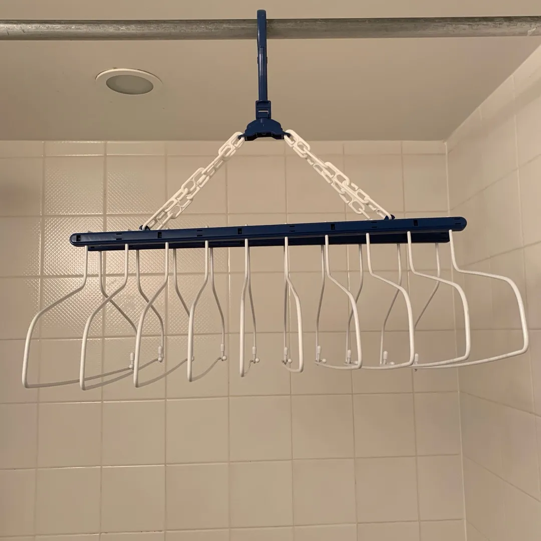 Hanging Clothes Drying Rack photo 1