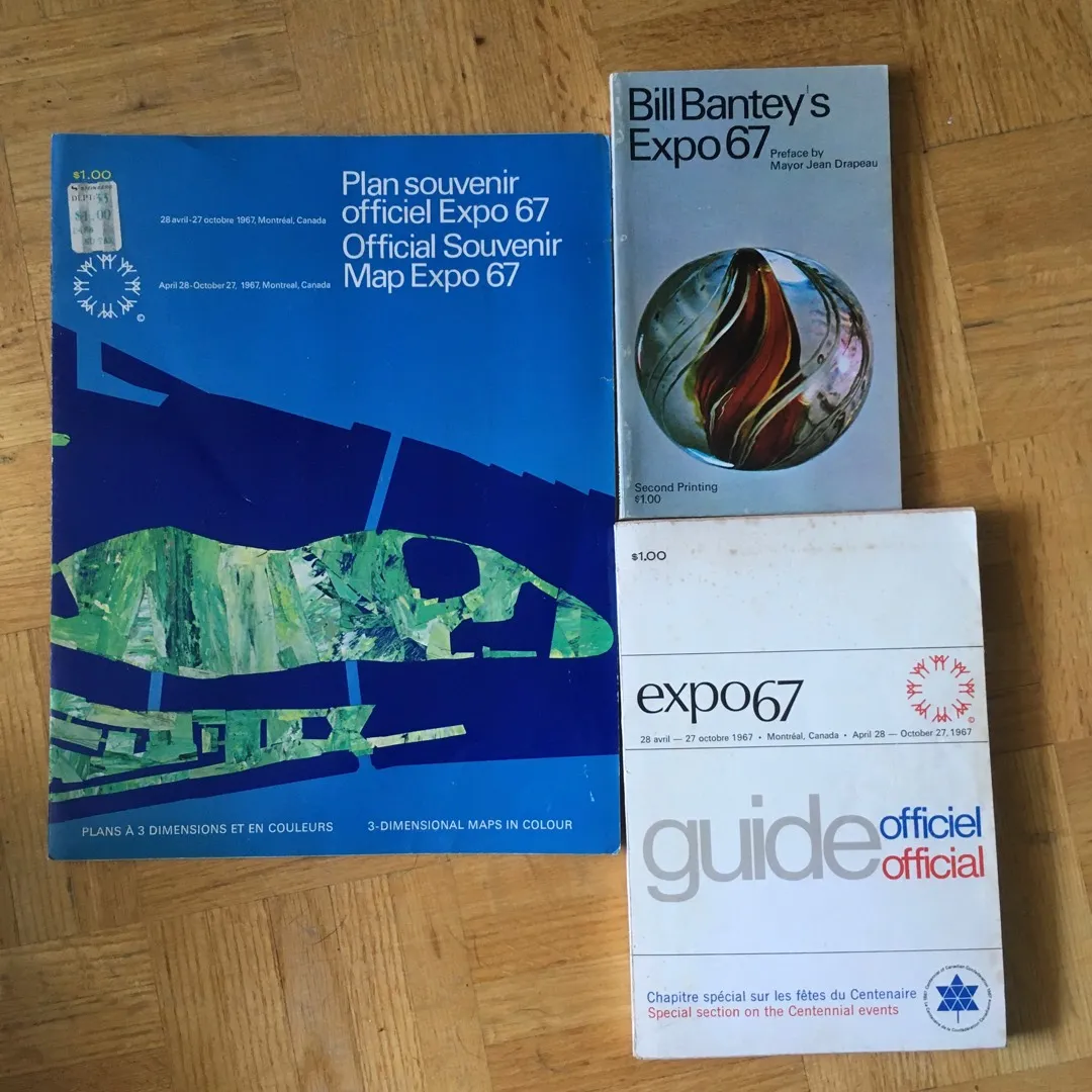 Vintage Expo 67 Guides And Maps photo 1