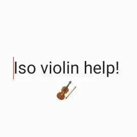 Iso Violin Help photo 1