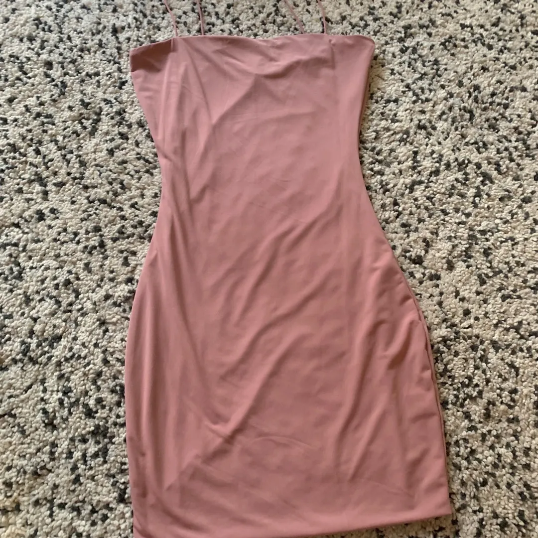 Pink Fashion Nova 90s Dress photo 3