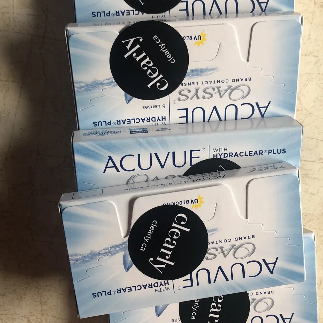 5 Packs of -5.0 Contact Lenses photo 3